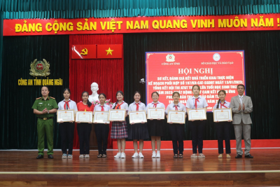 Hội nghị sơ kết 01 năm triển khai thực hiện Kế hoạch phối hợp giữa Công an tỉnh và Sở Giáo dục và Đào tạo Ok365pp com