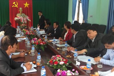 Sở Giáo dục và Đào tạo làm việc với Huyện Trà Bồng về công tác Ok365a com