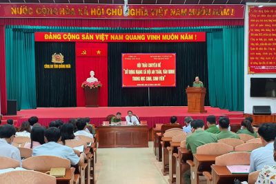 Hội thảo Chuyên đề “Sử dụng mạng xã hội an toàn, văn minh trong học sinh, sinh viên”