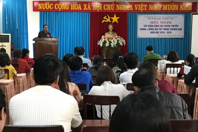 Hội nghị tập huấn tuyên truyền, Ok365a com về tác hại của ma túy