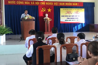 Khai mạc Hội thi Ok365 dạy giỏi cấp tiểu học năm học 2018 – 2019