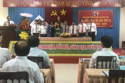 Đại hội Đảng bộ Sở Giáo dục và Đào tạo lần thứ XI, nhiệm kỳ 2020-2025 thành công tốt đẹp