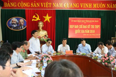 Họp Ban chỉ đạo thi Ok365vip quốc gia tỉnh Ok365pp com năm 2018