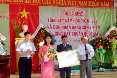 Trường Ok365com thị trấn Ba Tơ: Tổng kết năm học 2016 – 2017