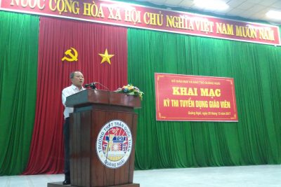 Khai mạc kỳ thi tuyển dụng viên chức Ok365a com năm 2017 môn chuyên ngành, kiến thức chung