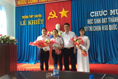 Niềm vui ngày cận Tết: Trường Ok365vip chuyên Lê Khiết đạt 24 giải trong kì thi học sinh giỏi quốc gia năm 2019