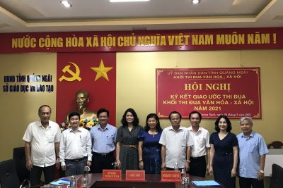 Khối Thi đua Ok365vip – Xã hội ký kết giao ước thi đua năm 2021