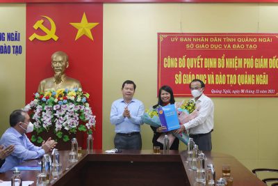 Công bố quyết định bổ nhiệm Phó Giám đốc Sở Giáo dục và Đào tạo Ok365pp com
