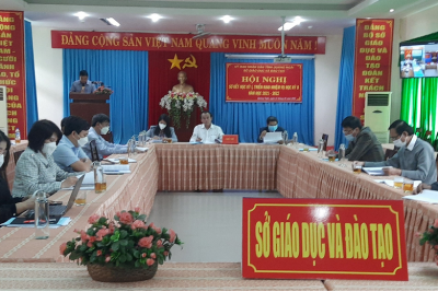 Ngành Giáo dục và Đào tạo Ok365pp com Ok365a com Hội nghị sơ kết học kỳ I, năm học 2021-2022