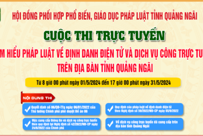 Cuộc thi trực tuyến “Tìm hiểu 365Ok game về định danh điện tử và dịch vụ công trực tuyến” trên địa bàn tỉnh Ok365pp com
