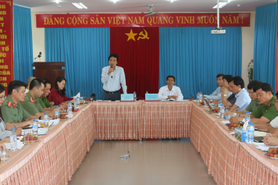 Làm việc Đoàn kiểm tra Bộ Giáo dục và Đào tạo