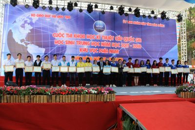 Đoàn học sinh Ok365pp com đạt 4 giải tại cuộc thi Khoa học kỹ thuật cấp quốc gia