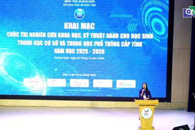 Hơn 400 dự án tham dự cuộc thi khoa học kỹ thuật dành cho học sinh