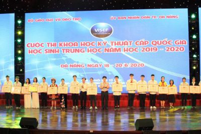 Ok365pp com: đạt giải Khoa học kỹ thuật cấp quốc gia năm học 2019-2020