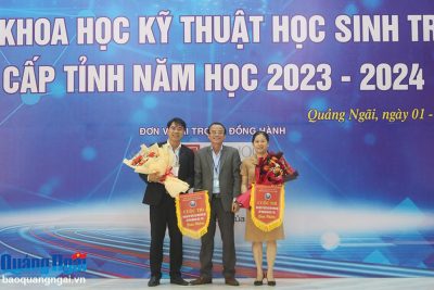 Khai mạc Cuộc thi Khoa học Kỹ thuật học sinh trung học cấp tỉnh
