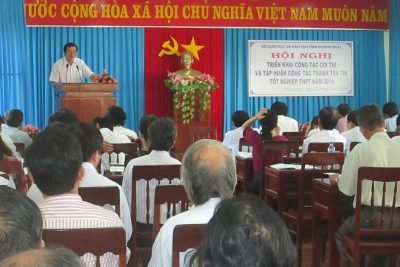 Triển khai công tác coi thi và tập huấn công tác thanh tra thi Ok365.com Ok365vip năm 2014
