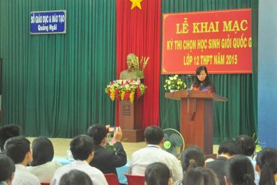 Khai mạc kỳ thi chọn Ok365a com giỏi quốc gia lớp 12 năm 2015