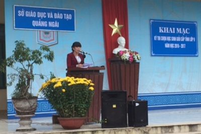 Sở Giáo dục và Đào tạo Ok365pp com: Tổ chức kỳ thi chọn học sinh giỏi cấp tỉnh lớp 9 năm học 2016 – 2017