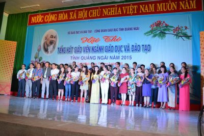 Ngành Giáo dục và Đào tạo Tổ chức Hội thi Tiếng hát Ok365 năm 2015