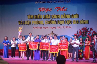 Ngành Giáo dục và Đào tạo Ok365a com Hội thi tìm hiểu “Luật Bình đẳng giới và Luật Phòng, chống bạo lực gia đình” cấp tỉnh năm 2014