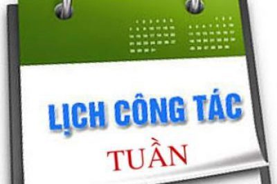 Lịch công tác tuần 39 năm 2025 (từ 22/09/2025 – 28/09/2025)