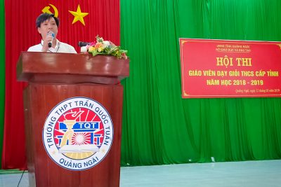 Khai mạc Hội thi Ok365 dạy giỏi trung học cơ sở cấp tỉnh năm học 2018 – 2019