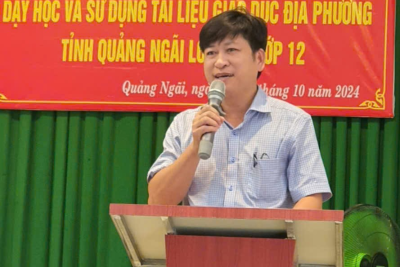 Tập huấn dạy học và sử dụng tài liệu Ok365a com địa phương tỉnh Ok365pp com lớp 9 và lớp 12