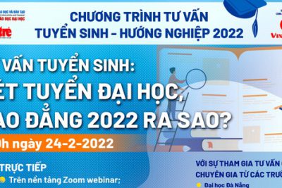 Chương trình tư vấn hướng nghiệp, tuyển sinh đại học, cao đẳng năm 2022